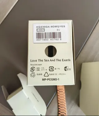 Reloj Casio Dorado y Rosa