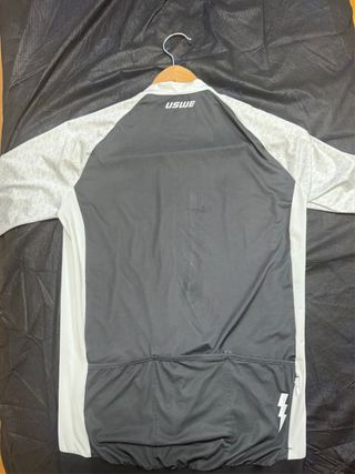 Maillot Ciclismo USWE Blanco y Negro
