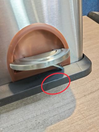 Cubo reciclaje 3 compartimientos 45 l iris