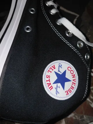 Converse negras talla 44 sin estrenar