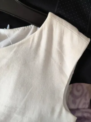 Vestido creme cerimónia T.4A Mayoral