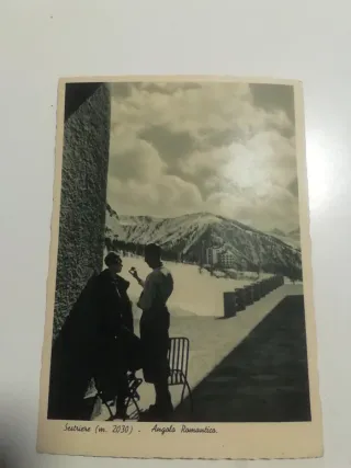 4 Cartoline d'epoca Sestriere