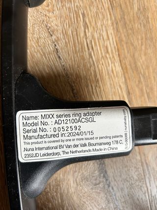 Adaptador Nuna Mixx Serie