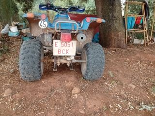 Quad Kawasaki 300 Azul Todoterreno Tlf 606908292