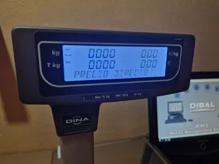 Balanza Dibal con ticket y GARANTÍA.