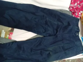 Pantalones Dockers Hombre y Hy m Talla 40 Gris/Azu