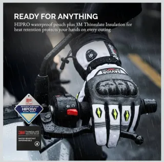 Guantes calefactables SAVIOR HEAT Moto Talla S