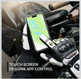 Guantes calefactables SAVIOR HEAT Moto Talla S