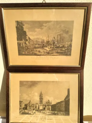 2 Stampe Messina XVIII Secolo