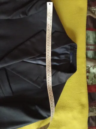 Abito completo uomo lana Tasmania nero