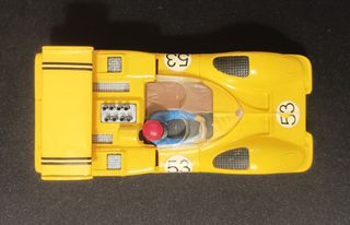 Coche de slot Scalextric EXIN Chaparral GT.