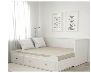 Cama extensible blanca Ikea, sin colchon,