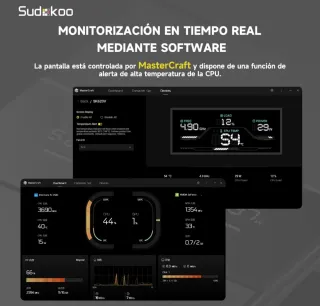 Sudokoo SK620V Blanco Disipador CPU AM5