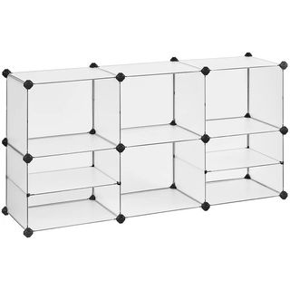 SONGMICS Estantería Modular 9 Compartimentos