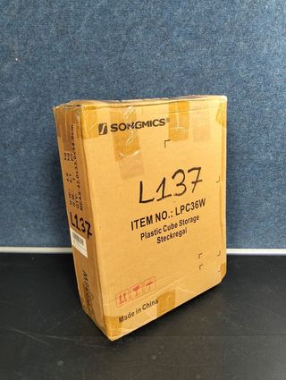 SONGMICS Estantería Modular 9 Compartimentos