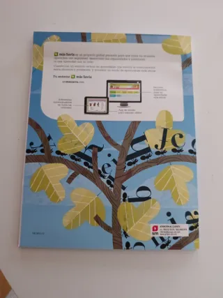 Libro SM Lengua Más Savia primero primaria