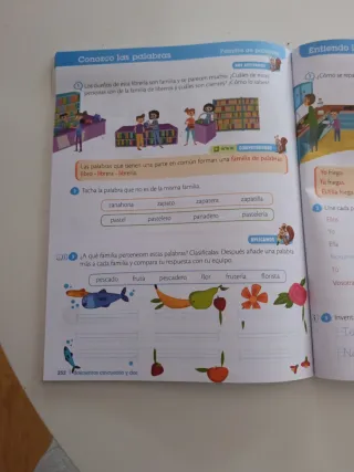 Libro SM Lengua Más Savia primero primaria