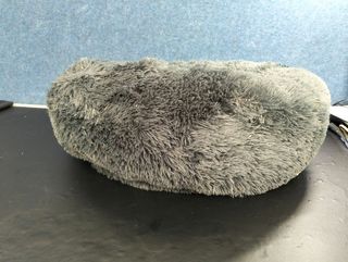 Cama redonda de felpa 70 cm para perro/gato