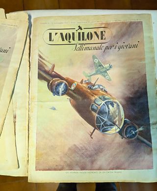 L'aquilone Settimanale 1940 Giornali 4 Vintage