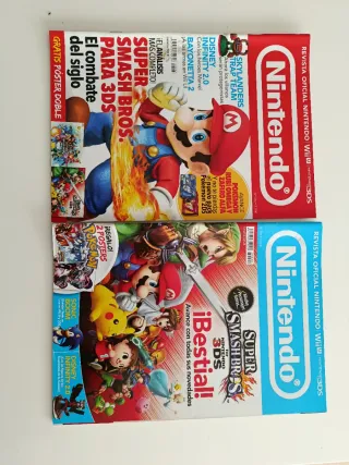 Revistas Nintendo Acción (Super Smash Bros.)