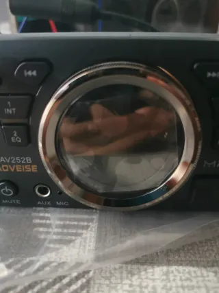 Radio Coche con altavoces MP3 USB