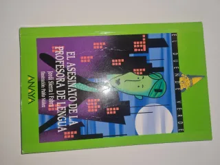 Libro ,el asesinato de la profesora de lengua