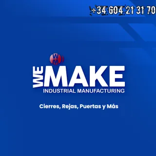 Puerta industrial en hierro