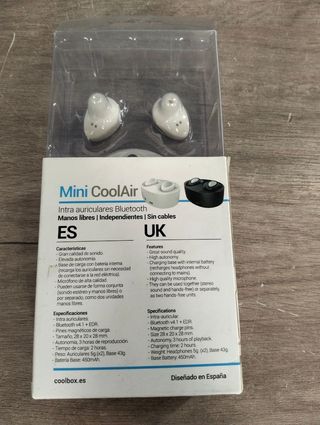 Auriculares CoolBox Mini CoolAir Bluetooth