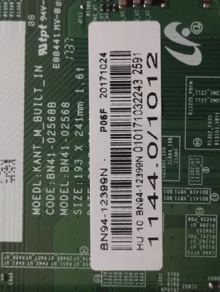 Despieces Samsung UE 49MU6445U BN41-02568B