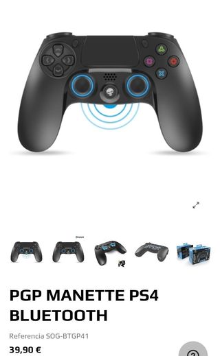 Mando PS4 Bluetooth PGP - Spirit of Gamer