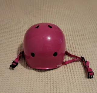 Protecciones patinaje/monopatín rosa Oxelo