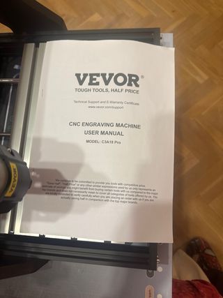 Grabadora CNC Vevor C3A18 Pro