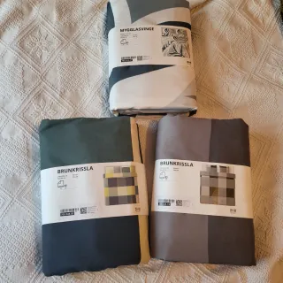 Funda Nórdica SOLFIBBLA Rayas Grises