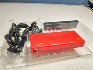 Approx Adaptador e Inversor de Corriente Auto/Interior 90W Negro/Rojo