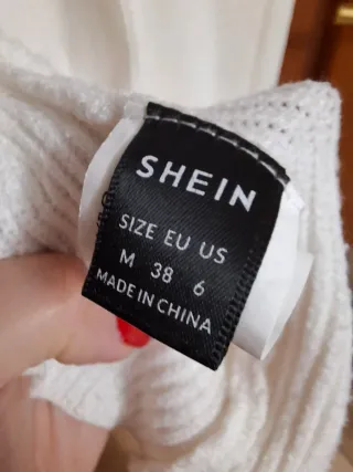 Abito lungo Shein bianco