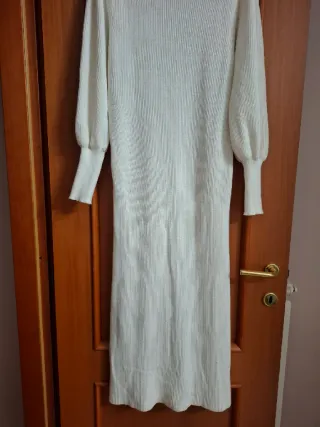 Abito lungo Shein bianco