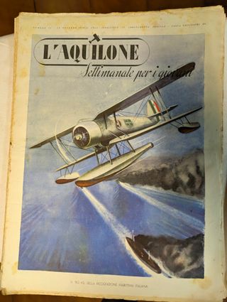 L'aquilone Settimanale 1939 -11 pezzi Rarissimi