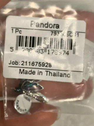 Charm Colgante Doble Colibrí Pandora