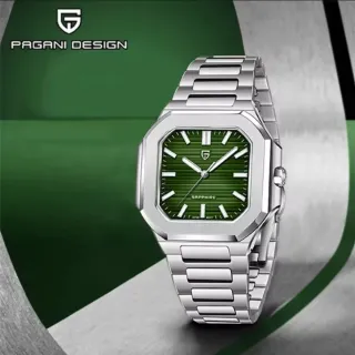 Reloj de Hombre con Esfera Verde