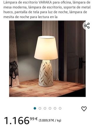 Lámpara de escritorio VARAKA