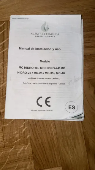 Estufa Hidro Pellets