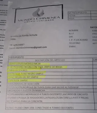 Estufa Hidro Pellets