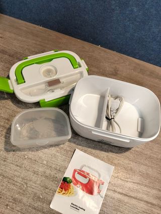 Fiambrera eléctrica 40W - Táper blanco