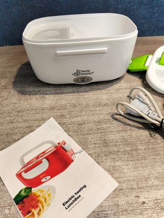 Fiambrera eléctrica 40W - Táper blanco