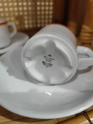 2 Tazzine Caffè Squadra Calcio Roma