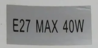 Lámpara de escritorio negra