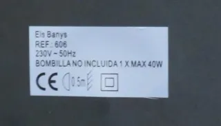 Lámpara de escritorio negra