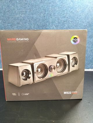 Altavoces Gaming Mars Gaming MS22 USB/RGB Flow