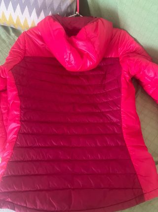 Chaqueta Acolchada Quechua Rosa/Roja