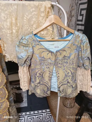 Trajes de Fallera Oro y Naranja